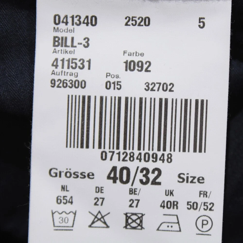 Gardeur NWT 5 Pocket Jean Cut Pants Size 40 US Modern Fit Bill-3 in Gray